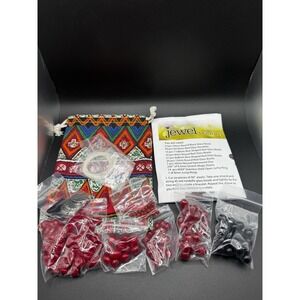 Jewel School Shipibo Bracelet Set Kit - Glass Beads